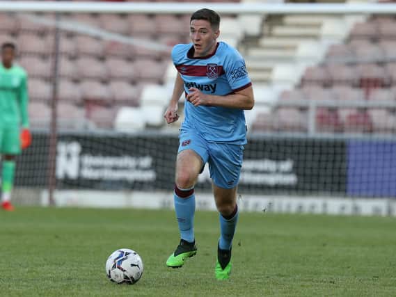 Conor Coventry has come through the ranks at West Ham, and has had loan spells with Lincoln City and Peterborough United