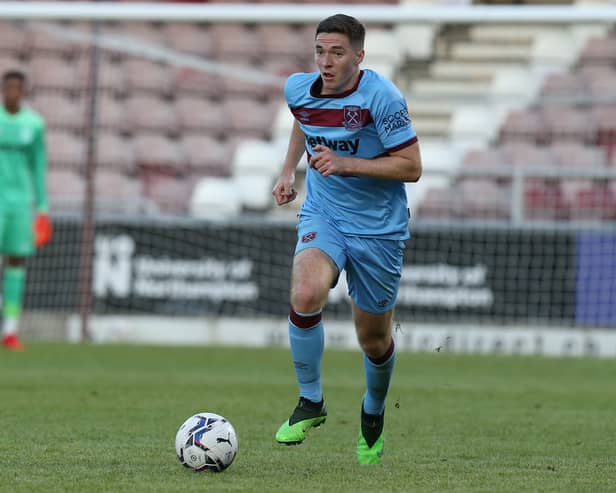 Conor Coventry has come through the ranks at West Ham, and has had loan spells with Lincoln City and Peterborough United