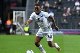 Peter Kioso has been recalled by Luton Town, but Dons are hopeful he could return to Stadium MK later this month