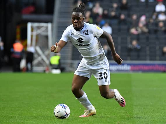 Peter Kioso has been recalled by Luton Town, but Dons are hopeful he could return to Stadium MK later this month