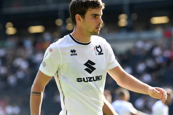Matt O’Riley made more than 50 appearances for MK Dons during his year at the club