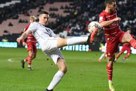 Conor Coventry put in a decent performance on debut for MK Dons against Doncaster Rovers