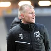Liam Manning yells his orders to the players on the pitch, but off it, it has been a quiet start to the week