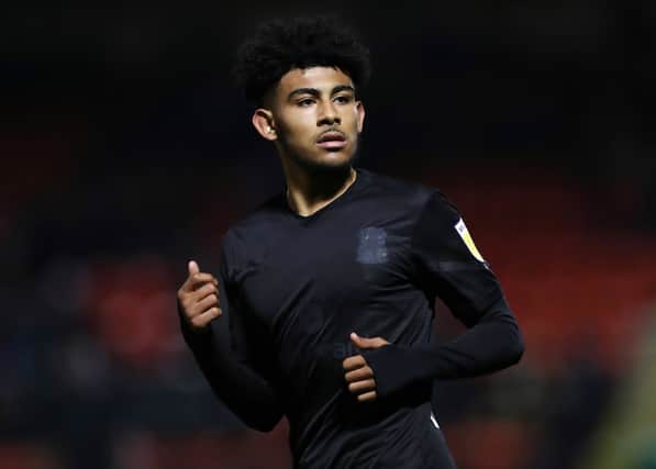 Kaine Kesler spent the first half of the season on loan with Swindon