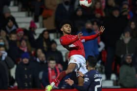 Kaine Kesler spent the first half of the season on loan at Swindon