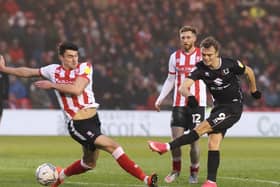 Scott Twine’s strike on the hour got MK Dons back in the game at Sincil Bank, having trailed 2-0 after just eight minutes. Dons went on to beat Lincoln City 3-2, with Twine scoring the winner in stoppage time