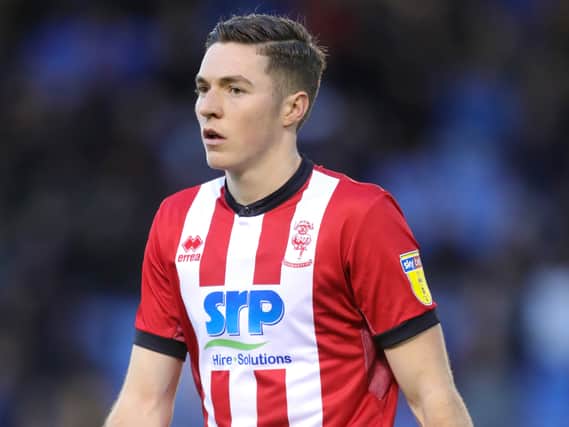 Conor Coventry spent a few months on loan at Lincoln City before Covid cut short the 2019/20 season