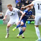 Dean Lewington felt Dons lost control in the second half and it prevented them from causing more problems for Ipswich Town on Saturday at Stadium MK