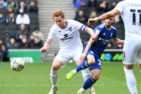 Dean Lewington felt Dons lost control in the second half and it prevented them from causing more problems for Ipswich Town on Saturday at Stadium MK