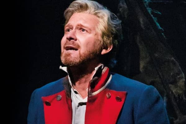 Dean Chisnall 'Jean Valjean'. Photo Danny Kaan