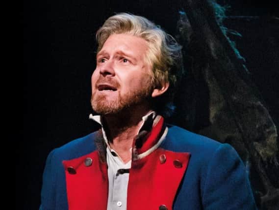 Dean Chisnall 'Jean Valjean'. Photo Danny Kaan