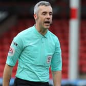 Referee Sebastian Stockbridge came under fire from Bolton manager Ian Evatt at Stadium MK