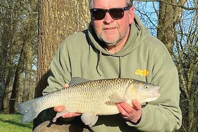 Gary Maton on the chub trail
