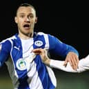 Wigan striker Will Keane 