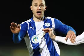 Wigan striker Will Keane 