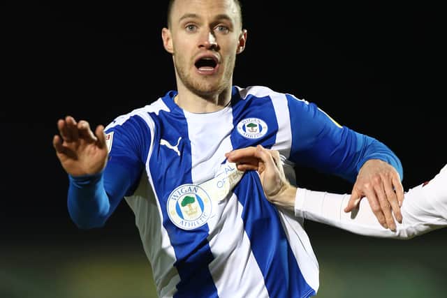Wigan striker Will Keane