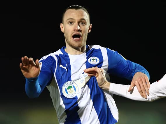 Wigan striker Will Keane