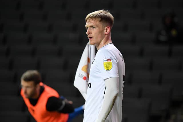 MK Dons midfielder Matt Smith