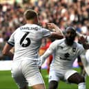 Harry Darling cut short his goal celebrations against Wigan on Saturday to restart the game. His eighth goal of the season came with three minutes to go, and he felt Dons had the momentum to potentially win the game after that.