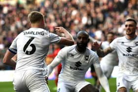 Harry Darling cut short his goal celebrations against Wigan on Saturday to restart the game. His eighth goal of the season came with three minutes to go, and he felt Dons had the momentum to potentially win the game after that.