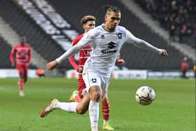 Tennai Watson looks set to miss a large part of MK Dons run-in through injury