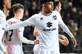 Kaine Kesler-Hayden has been called up for England U20s. He joins Conor Coventry on international leave, but the game against Crewe has been postponed meaning he will miss minimal action for Dons 