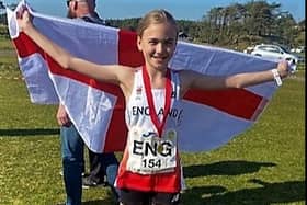 Katie Webb represented England