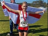 Katie Webb represented England