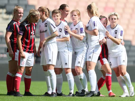 MK Dons Women have three matches to go this season, and are just a point from safety