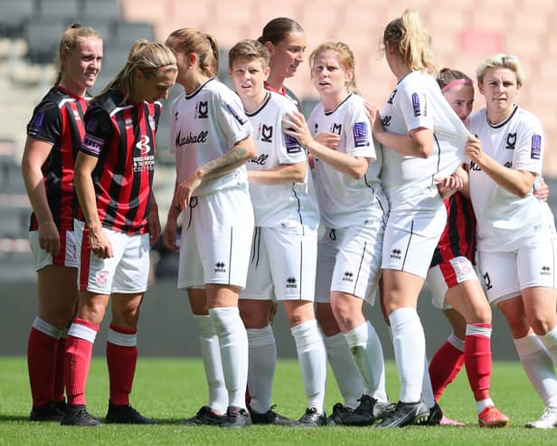 MK Dons Women have three matches to go this season, and are just a point from safety