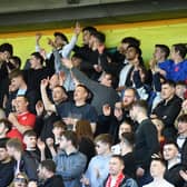 More than 1,000 fans travelled to both Cambridge United, AFC Wimbledon and are expected at Oxford next Tuesday