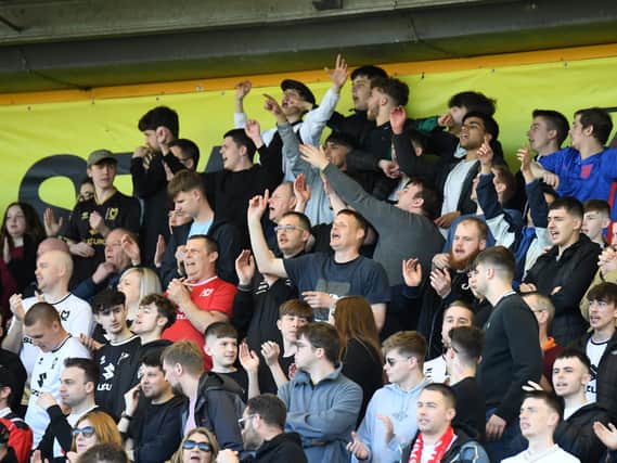 More than 1,000 fans travelled to both Cambridge United, AFC Wimbledon and are expected at Oxford next Tuesday