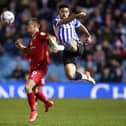 Massimo Luongo battles with Scott Twine at Hillsborough when MK Dons lost 2-1 at Sheffield Wednesday last November