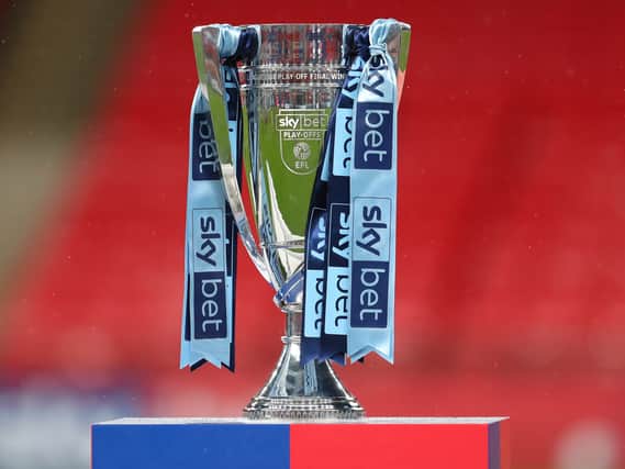 The League One Play-Off trophy