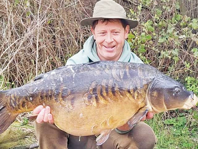 <p>Simon with Beacon's 'The Pretty One' at 34-4</p>