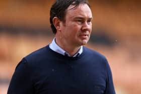Morecambe manager Derek Adams hopes his side can cause another League One upset which would help them significantly in their battle to avoid relegation