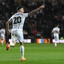 Troy Parrott has been in the goals of late, with six in his last 10 appearances. He is expected to lead the MK Dons line against Morecambe on Saturday