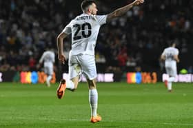 Troy Parrott has been in the goals of late, with six in his last 10 appearances. He is expected to lead the MK Dons line against Morecambe on Saturday