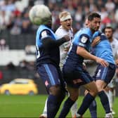 Harry Darling felt the impact of Wycombe Wanderers when the sides met at Stadium MK earlier this season after taking a hit to the head. Dons take on the Chairboys in the play-offs and Darling has said both games will be like cup finals