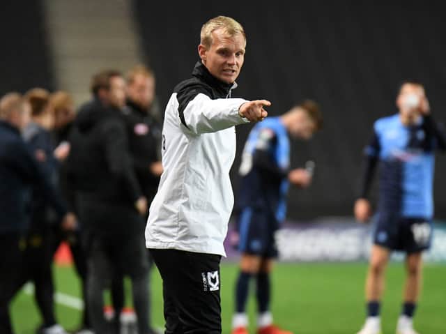 <p>Liam Manning has overseen three wins over Wycombe Wanderers this season, and wants to make it two more in the play-offs.</p>
