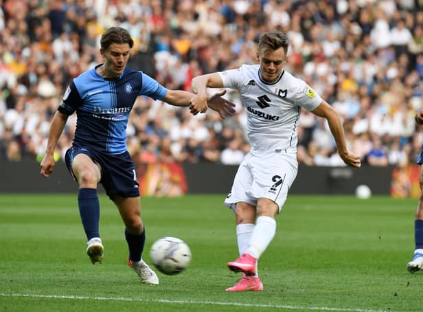 <p>Scott Twine finished with 20 goals to his name in his first season at MK Dons. After being named League One Player of the Season, his signature expected to be hot property this summer</p>