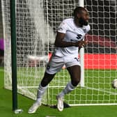 Hiram Boateng scored four goals last season for MK Dons, including this one against Wycombe Wanderers in the Papa John’s Trophy. His career at the club looked to be over until Russell Martin’s departure.