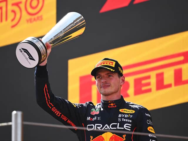 <p>Max Verstappen won the Spanish Grand Prix for the first time since 2016 - his first win in his first race for Red Bull Racing. Sunday’s triumph took him to the top of the championship standings</p>