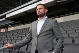 MK Dons’ Performance Director Simon Crampton