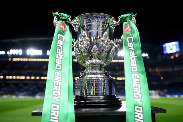 The Carabao Cup. One of Dons’ most famous results came in the competition in 2014 when they beat Manchester United 4-0