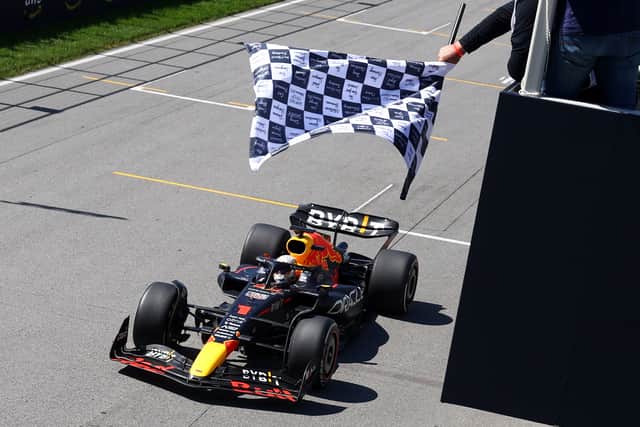 Verstappen takes the chequered flag in Montreal