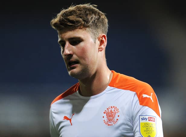 <p>Ethan Robson admitted it was a tough few months back at Blackpool before his release from the Championship club last month. Back at MK Dons after his loan spell though, he said he always hoped he could return </p>
