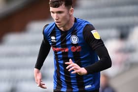 Irishman Conor Grant arrives at MK Dons for an undisclosed fee from Rochdale, where he played for the last 18 months having signed from Sheffield Wednesday