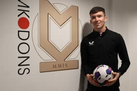Conor Grant becomes MK Dons’ fifth signing of the season. He joins for an undisclosed fee from Rochdale