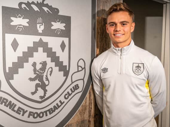 Scott Twine has joined Burnley from MK Dons. Pic: Burnley FC Twitter